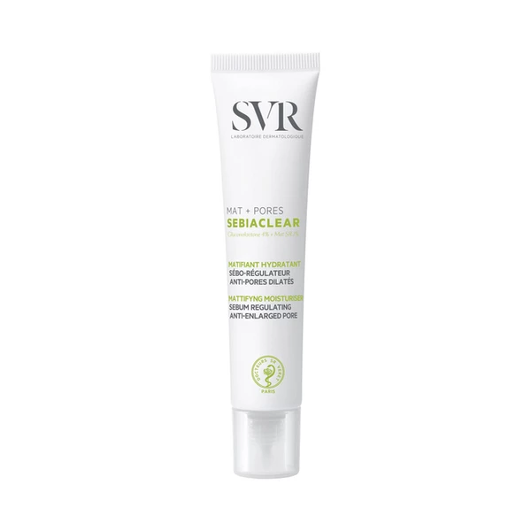 meilleur creme hydratante visage peau grasse SVR Sebiaclear