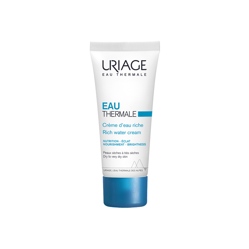 meilleur creme hydratante visage Uriage Crème d'Eau Riche pour peaux sèches